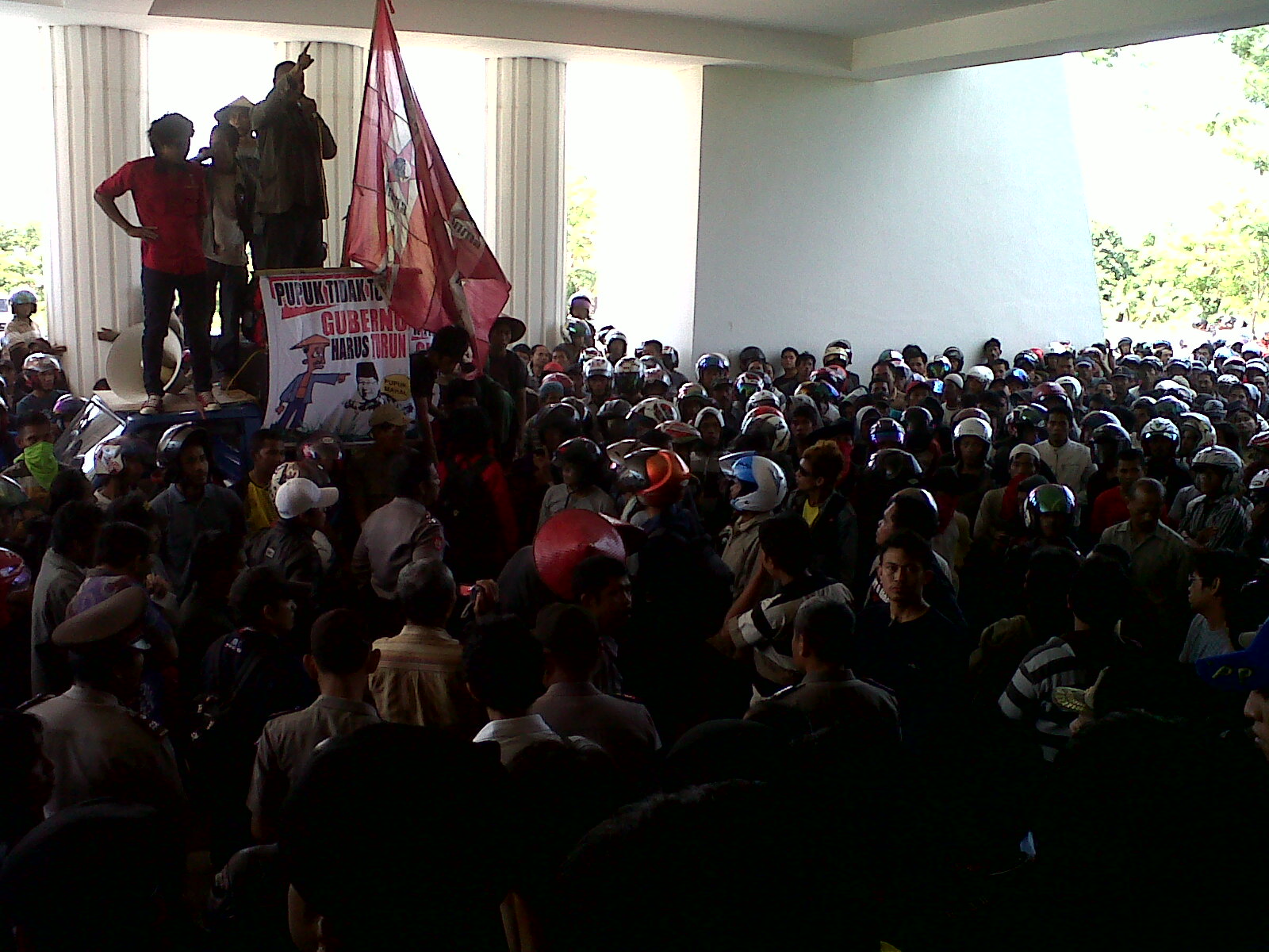 Distribusi Pupuk Lamban, Ribuan  Petani Kakao Banjiri Kantor Gubernur